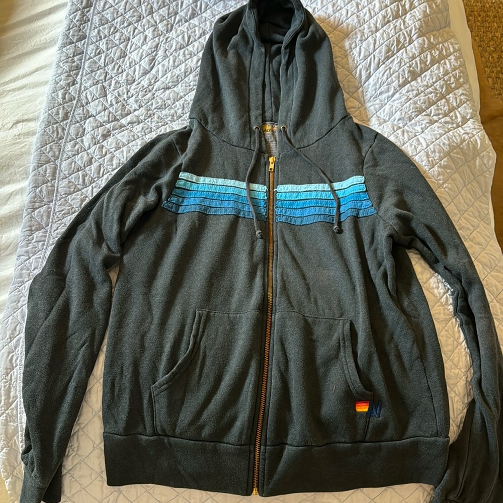 Aviator nation zip up jacket